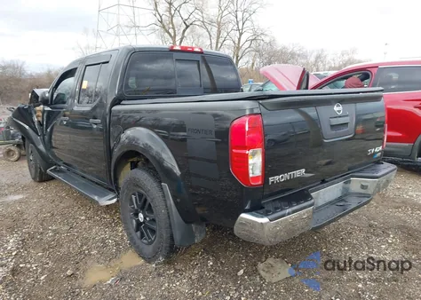 2017 Nissan Frontier Sv из США, поврежденный, VIN 1N6DD0EV7HN743972